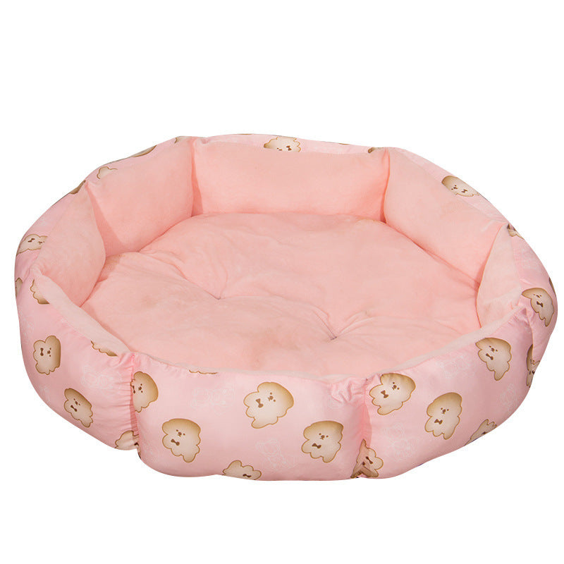 Octagonal Pet Bed