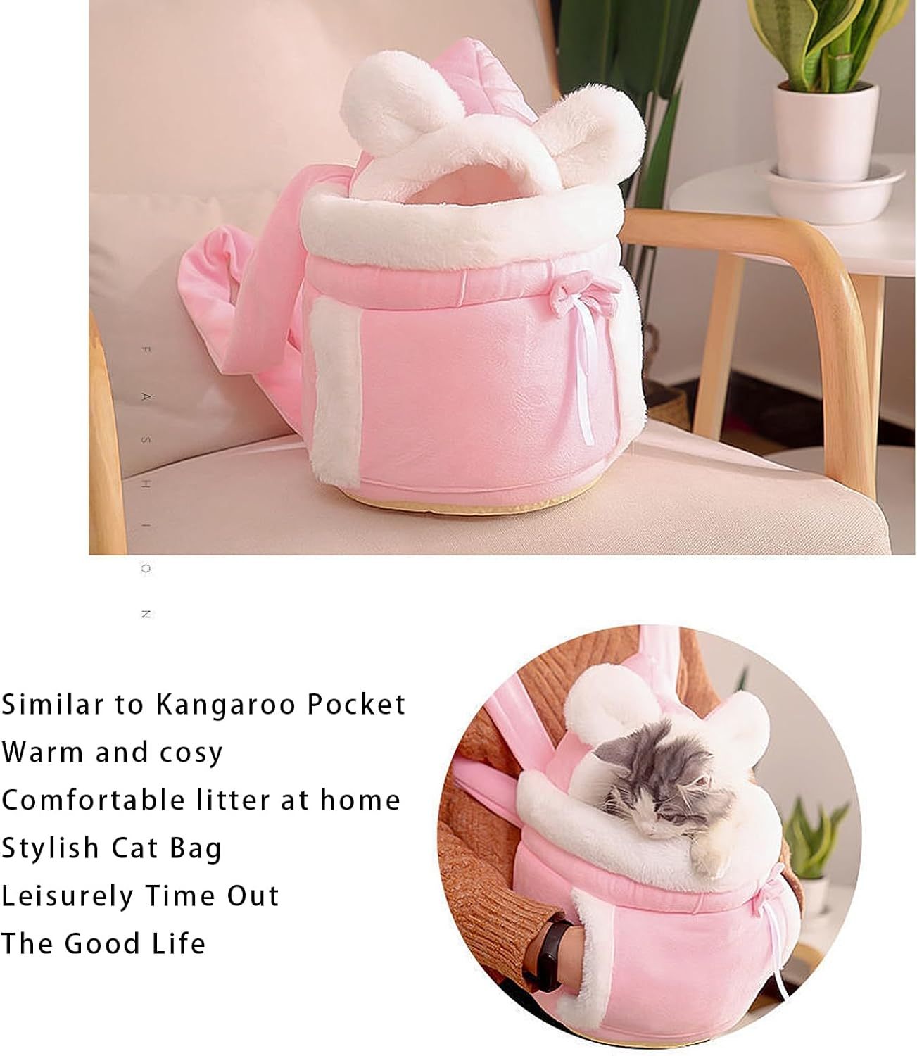 Double Pocket Pet Carrier Bag