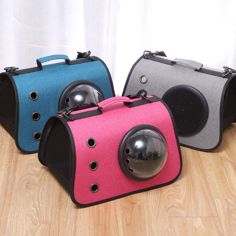 Portable Foldable Linen Pet Bag