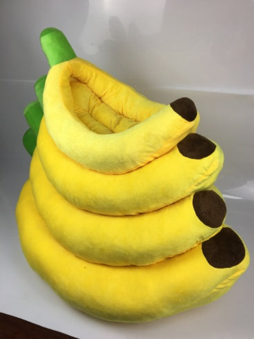 Banana Kennel Pet Bed