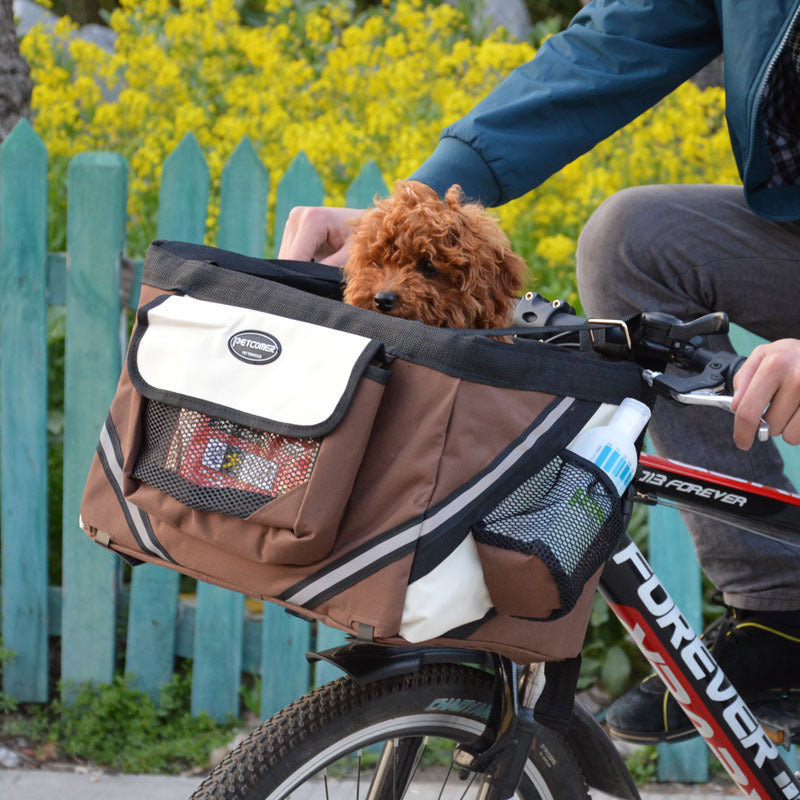 Pet Bicycle Carrier Bag