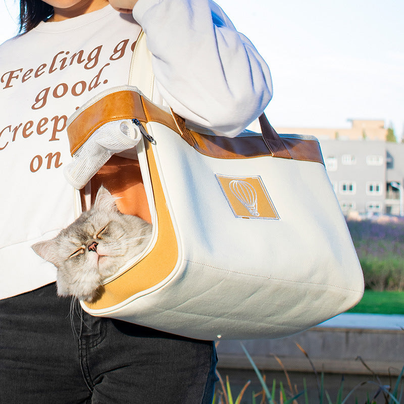 Outing Portable Cat Handbag