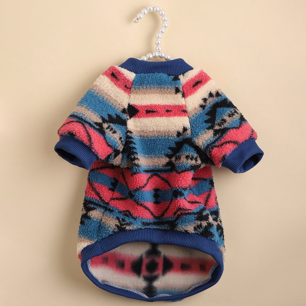 Stripes Fleece Sweatshirt