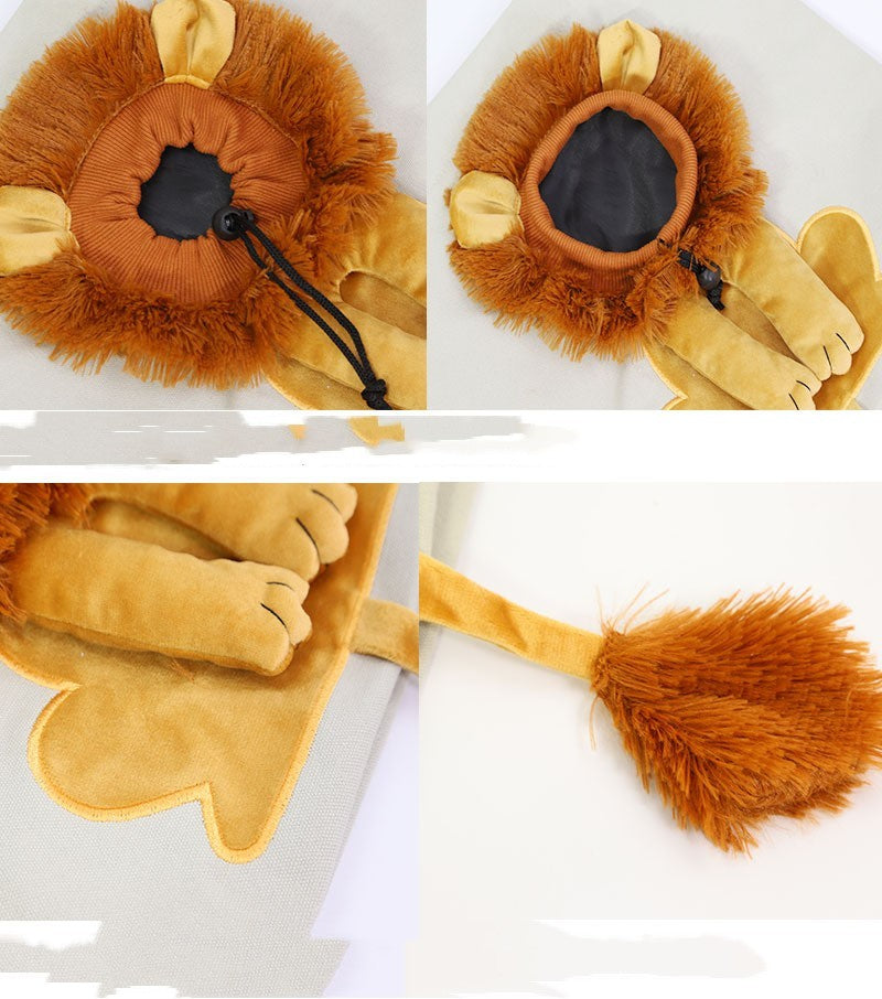 Lion Design Portable Breathable Bag