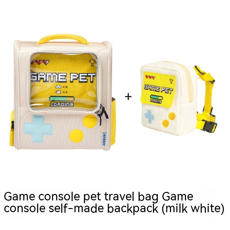 Game Console Retro Style Pet Bag