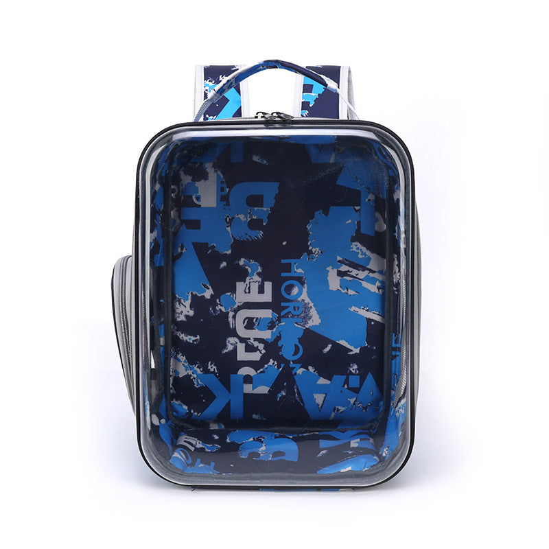 Cartoon Space Capsule Travel Backpack