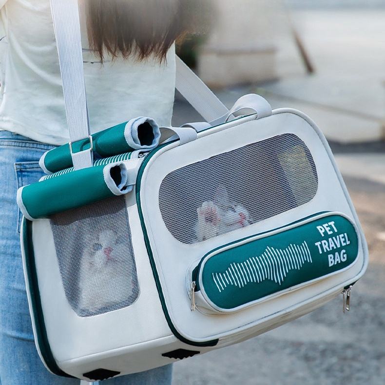 Collapsible Travel Pet Carrier Bag Adequate