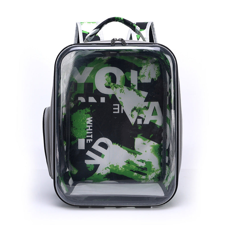 Cartoon Space Capsule Travel Backpack