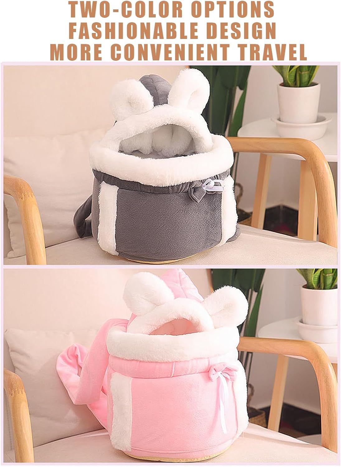 Double Pocket Pet Carrier Bag