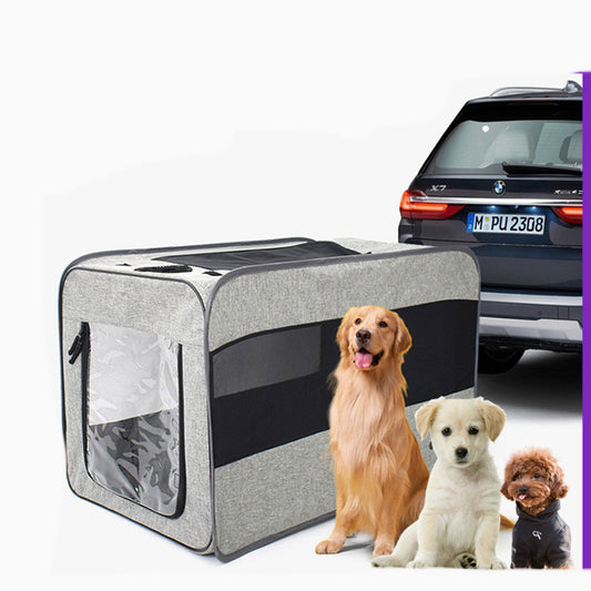 Folding Fabric Pet Travel Carrier Bag