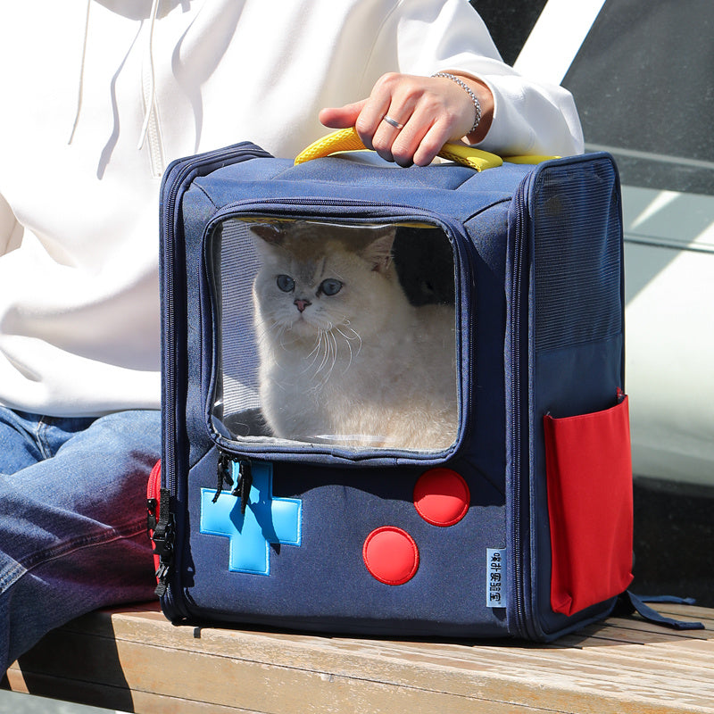 Game Console Retro Style Pet Bag