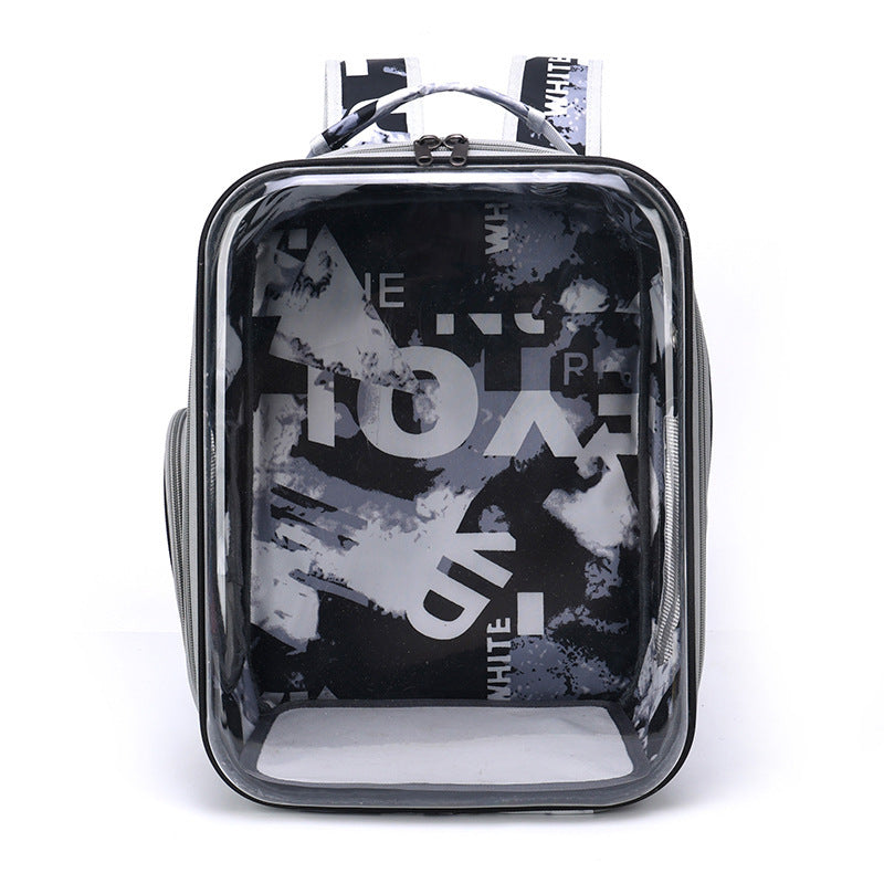 Cartoon Space Capsule Travel Backpack