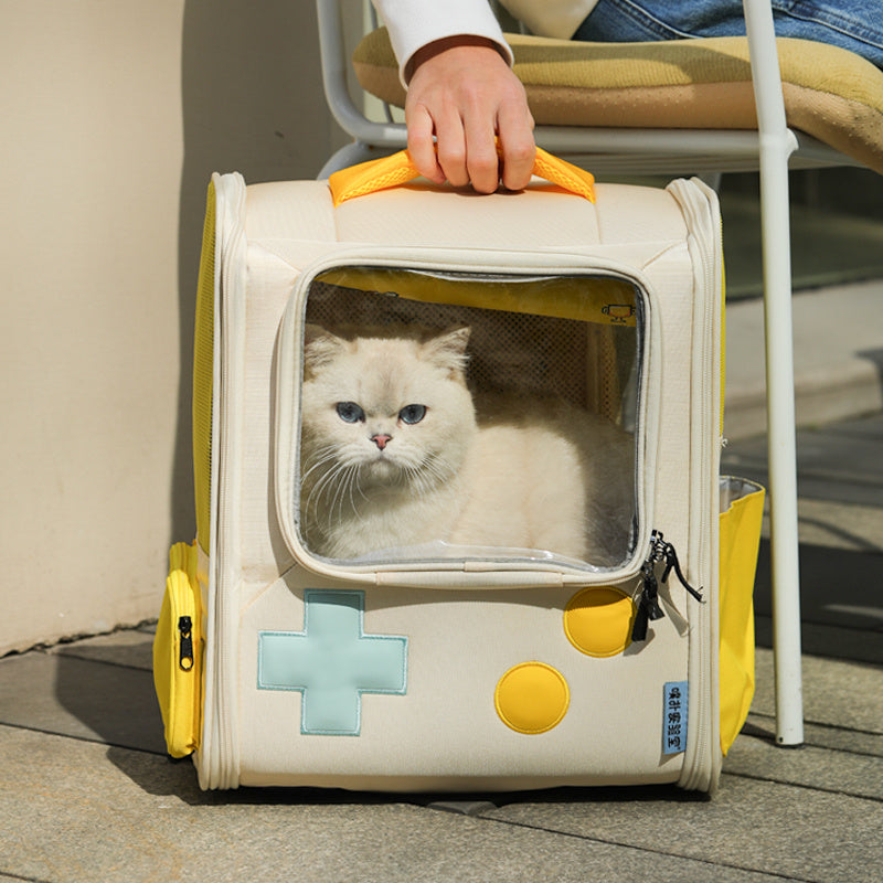 Game Console Retro Style Pet Bag