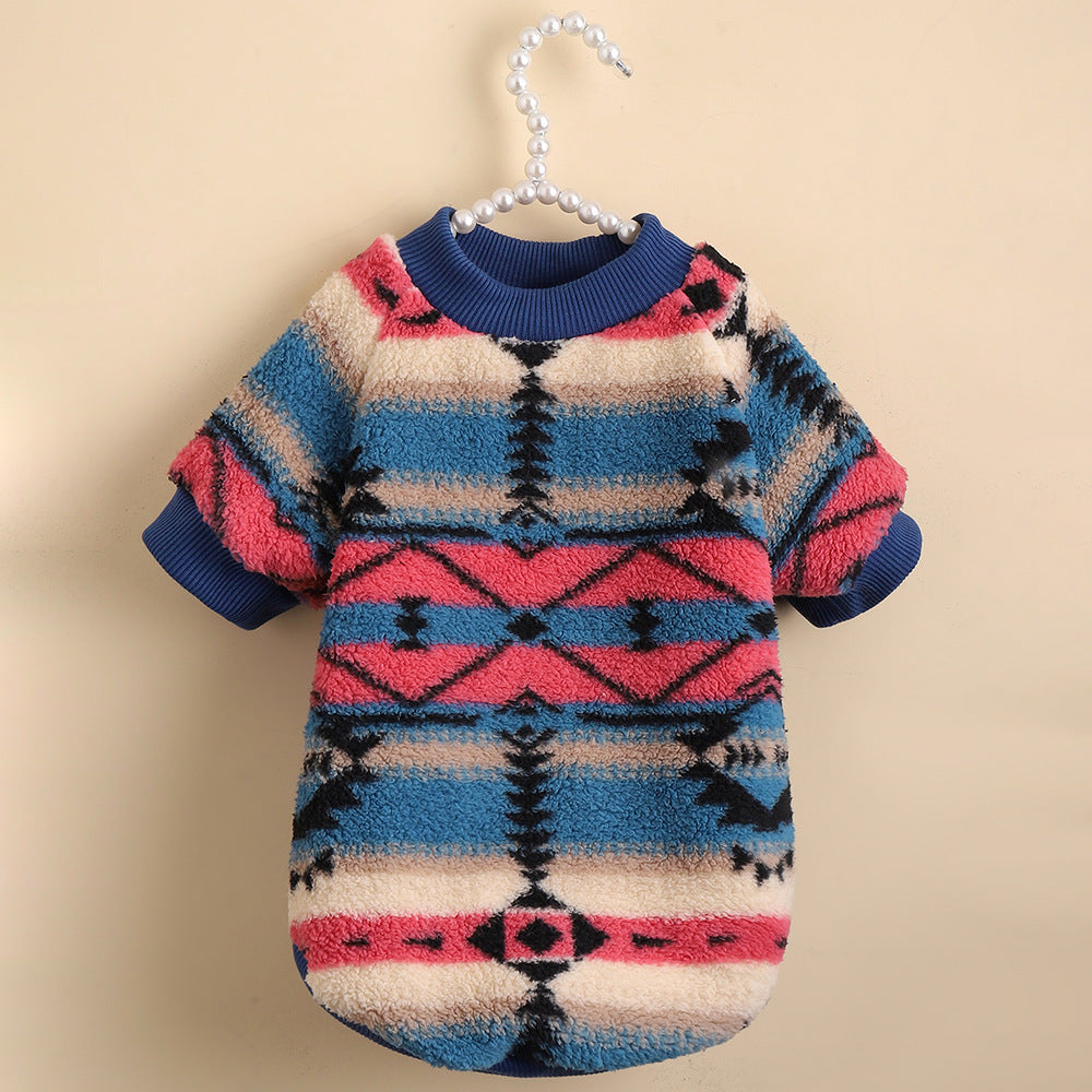 Stripes Fleece Sweatshirt